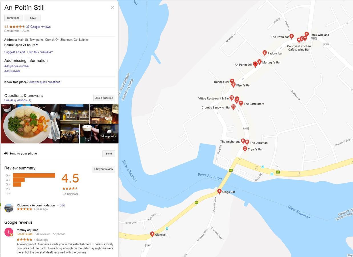 Ridge-Rock Accommodation Carrick-on-Shannon Екстер'єр фото